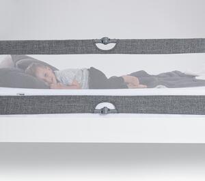 Protectie margine pentru pat Hauck Sleep'N'Safe Plus XL Melange Grey