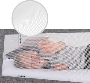 Protectie margine pentru pat Hauck Sleep'N'Safe Plus XL Melange Grey