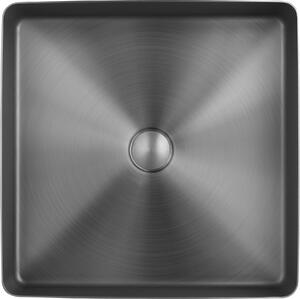 Lavoar de baie din inox Sandonna HD4040 - Negru