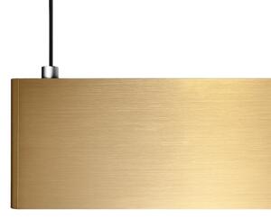 Lustră LED LINEA suspendată pe cablu, 36W, 230V, 3000/4000/5700K, CRI 90, auriu