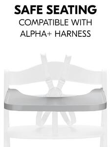 Tavita scaun masa Alpha, din lemn, Grey