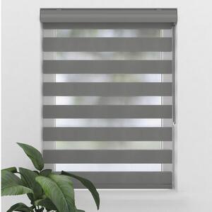 Rulou dublu Soluna D-R17 gri 60x175 cm, carcasă gri