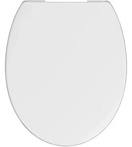 Capac WC cu închidere lentă REIKA Osore Uni duroplast alb 42,9x44,3-36,1 cm