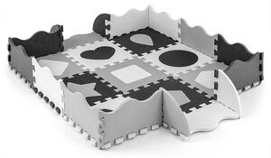 Puzzle din spuma, Jolly 3, 25 piese, 118,5 x 118,5 cm, Grey