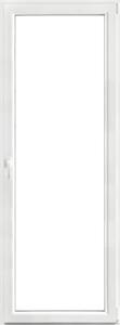 Ușă balcon PVC termopan ARON 5K 76x204 cm albă dreapta