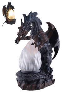 Lampa dragon Pazitorul Cristalului 29cm