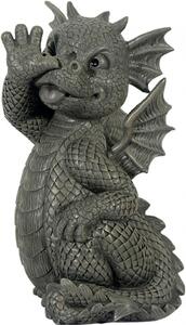 Statueta pentru gradina Dragonel Funny 28cm
