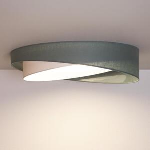 BRILAGI - Corp de iluminat LED dimabil VELVET TWIST LED/36W/230V CCT diam. 65 cm WT verde/alb + telecomandă