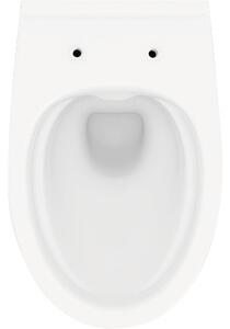Vas WC suspendat Cersanit Moduo, evacuare orizontală, alb
