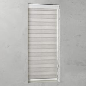 Rulou dublu Soluna Ikaria D-R14 gri 60x175 cm, casetă albă
