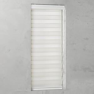Rulou dublu Soluna Ikaria D-R13 alb 60x175 cm, casetă albă