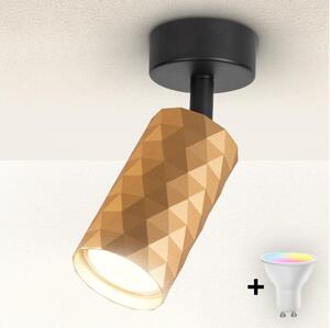 Brilagi - Spot LED RGBW dimabil SELE DIAMANT 1xGU10/4,8W/230V, auriu