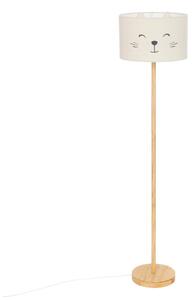 Atmosphera - Lampă de podea pentru copii FÉLIX 1xE27/40W/230V pisică