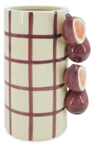 Vază mov/crem din ceramică (înălțime 21 cm) Havor – Yes Everyday