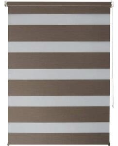 Rulou dublu (zebră) gri 148x160 cm