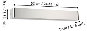 Aplică LED pentru baie SANIA LED/26,5W/230V IP44 Eglo 99692