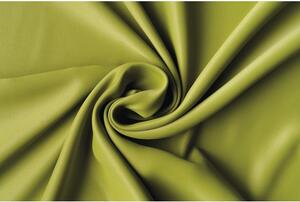 Draperie cu rejansă Solevito Solar uni verde 140x245 cm