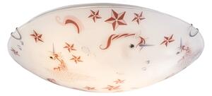 Globo 40609-2 - Plafonieră NATALIE 2xE27ILLUS/60W/230V diam. 40 cm