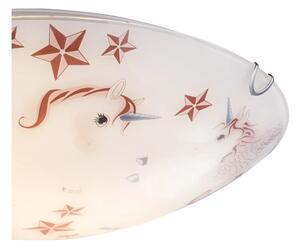 Globo 40609-2 - Plafonieră NATALIE 2xE27ILLUS/60W/230V diam. 40 cm