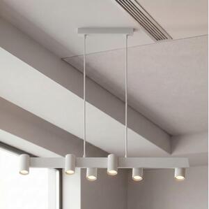 Brilagi - Lustră suspendată pe cablu SELE 6xGU10/30W/230V albă