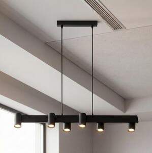 Brilagi - Lustră suspendată pe cablu SELE 6xGU10/30W/230V neagră
