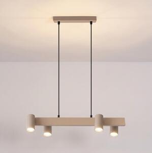 Brilagi - Lustru suspendat pe cablu SELE 4xGU10/30W/230V bej