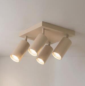Brilagi - Lampă spot SELE SQUARE 4xGU10/30W/230V bej
