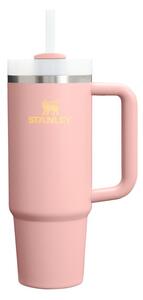Termos piersică cu pai din oțel inoxidabil 890 ml Quencher H2.O FlowState™ Tumbler Peach Rose – Stanley