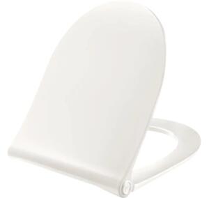 Capac WC cu închidere lentă PRESSALIT Sway D2 duroplast alb 41,3-45,3x36,6 cm