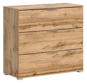 Comodă Tivetra 102, Stejar Wotan, PAL laminat, 86x95x41cm, 35 kg