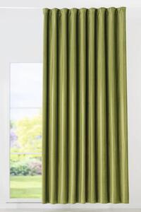 Draperie semiopacă cu rejansă Castellano verde 250x260 cm