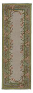 Covor tip traversă țesut manual din lână 80x300 cm Verona Floral – Flair Rugs
