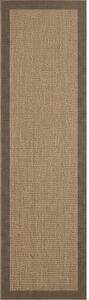 Covor tip traversă pentru interior și exterior maro 80x250 cm Timber 1402 – Ayyildiz Carpets