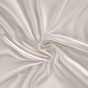Cearșaf de pat satinat Kvalitex Luxury collection alb, 140 x 200 cm + 15 cm, 140 x 200 cm