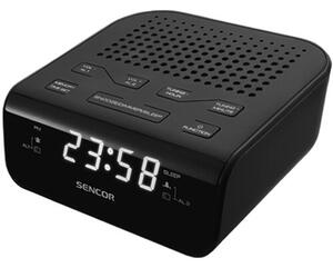 Sencor SRC 136 B radio-reloj cu alarmă, negru
