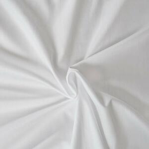 Cearșaf de pat Kvalitex Satin colecția Luxury alb, 180 x 200 cm