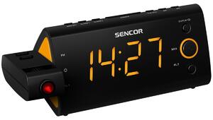 Sencor SRC 330 OR radio-reloj cu proiecție,portocaliu