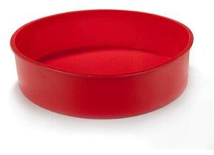 Formă de tort din silicon Banquet Culinaria pentruprăjituri, 24 cm , roșu