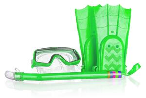 Set de scufundare Sportwell pentru copii 3 piese,mix de culori