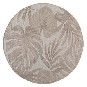 Covor pentru exterior și interior bej rotund ø 120 cm Desert 1302 – Ayyildiz Carpets