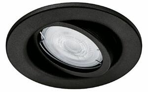 Lampă de plafon Philips Fresco GU10 4,6W 2700K,negru