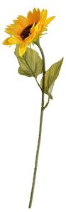 Floare artificială Floarea-soarelui galbenă, 68 cm