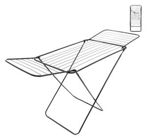 Uscător de rufe negru/gri antracit 15 m – Orion