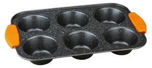 Berlinger Haus Forma na 6 muffinů granit DiamondLine 28,5 x 17,7 x 3 cm