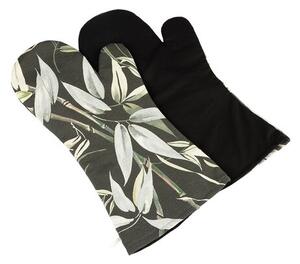 Mănuși pentru grătar Bellatex Bamboo negru , 22 x46 cm, 2 buc