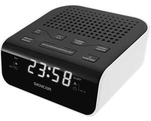 Sencor SRC 136 WH radio-reloj cu alarmă, alb