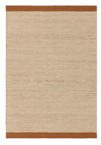 Covor crem-teracotă țesut manual din lână 200x290 cm Lima Rust – Asiatic Carpets