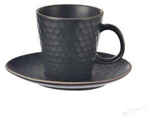 Ceașcă neagră pentru cappuccino din ceramică 250 ml Tea Time – Orion