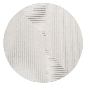 Covor pentru exterior și interior crem rotund ø 120 cm Nova 1202 – Ayyildiz Carpets