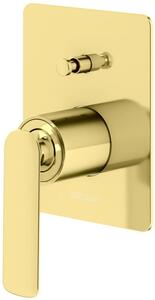 Kohlman Experience Gold baterie cadă-duș ascuns WARIANT-auriuU-OLTENS | SZCZEGOLY-auriuU-GROHE | auriu QW210EGD
